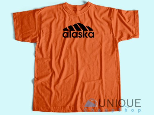 Alaska Adidas Logo T-Shirt Unisex Custom Tee Shirt Printing