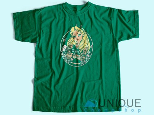 Alice In Wonderland Punk T Shirt Size S – 3XL Custom T Shirt