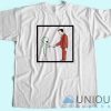 Alien Handshake With Man T Shirt Size S – 3XL Custom T-Shirt
