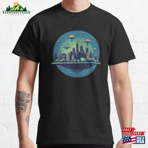 Alien Invasion Classic T-Shirt Hoodie