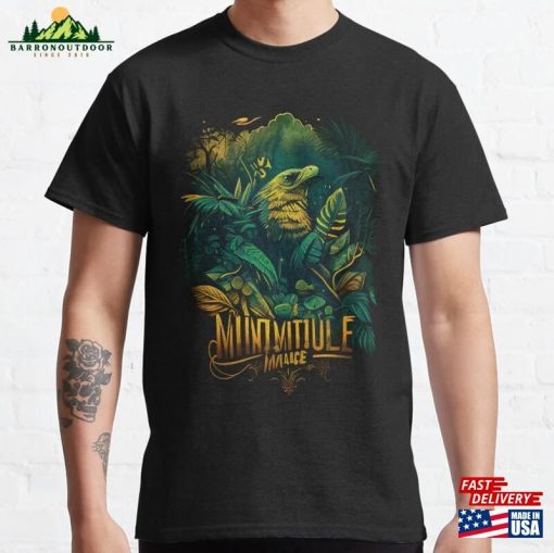 Amazing Tropical Rain Forest Art Design Classic T-Shirt Hoodie