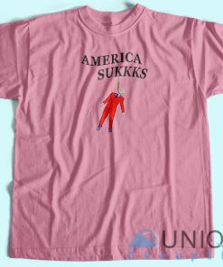 America Sukkks T-shirt Unisex Custom Tee Shirt Printing