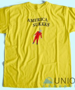 America Sukkks T shirt Unisex Custom Tee Shirt Printing 3