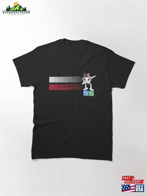 American Flag Soccer Apparel T-Shirt Classic Unisex
