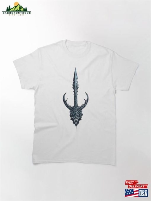 Ancient Trident Mythical Weapon For Ocean Lovers Classic T-Shirt Sweatshirt