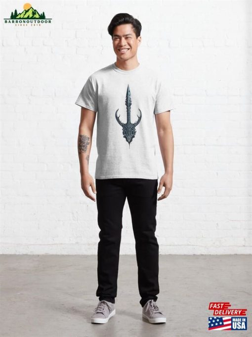 Ancient Trident Mythical Weapon For Ocean Lovers Classic T-Shirt Sweatshirt