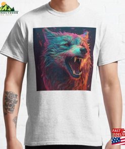 Angry Gorgeous Wolf Classic T-Shirt Unisex Angry Gorgeous Wolf Classic T-Shirt Unisex