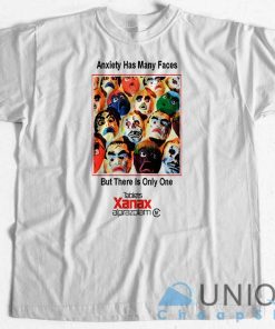 Anxiety Has Many Faces T-Shirt