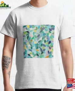 Aqua Blue Sea Glass Pattern From The Shop Classic T-Shirt Hoodie Aqua Blue Sea Glass Pattern From The Shop Classic T-Shirt Hoodie