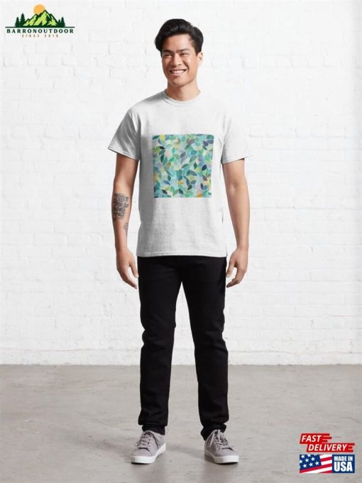 Aqua Blue Sea Glass Pattern From The Shop Classic T-Shirt Hoodie
