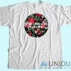 Arctic Monkeys Flowers Logo T-Shirt Tee Shirt Printing Size S-3XL
