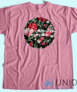 Arctic Monkeys Flowers Logo T Shirt Tee Shirt Printing Size S 3XL 3