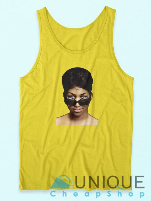 Aretha Franklin The Queen of Soul Tank Top Unique Design Tank Top