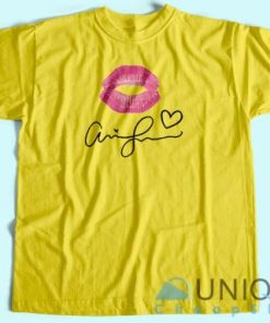 Ariana Grande Signature T Shirt Size S 3XL Custom T Shirt 4