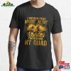 Atv Quad Bikes Four Wheeler Motocross Quads 4X4 Rider Essential T-Shirt Unisex Hoodie