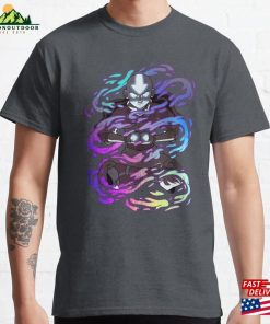 Avatar The Last Airbender Aang Elements Rainbow Foil Classic T-Shirt Hoodie
