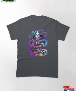 Avatar The Last Airbender Aang Elements Rainbow Foil Classic T-Shirt Hoodie