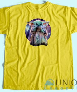 Baby Yoda Want Soup Galaxy T Shirt 3