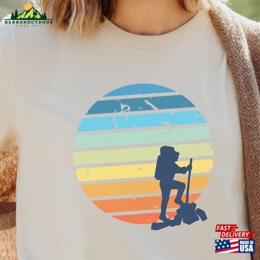 Backpacking Sunset T-Shirt Exploremore 2023 Gift Wilderness Explorer Shirt Unisex
