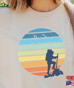 Backpacking Sunset T-Shirt Exploremore 2023 Gift Wilderness Explorer Shirt Unisex
