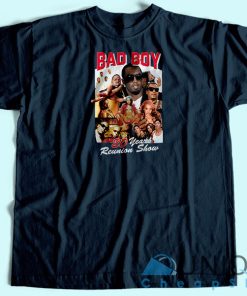 Bad Boy 20 Year Reunion Show T-Shirt Unisex Custom Tee Shirt Printing