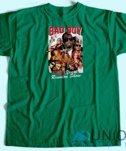 Bad Boy 20 Year Reunion Show T Shirt Unisex Custom Tee Shirt Printing 3