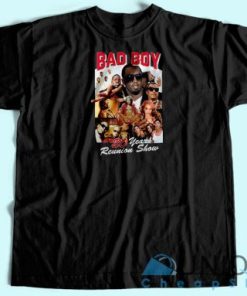 Bad Boy 20 Year Reunion Show T Shirt Unisex Custom Tee Shirt Printing 4