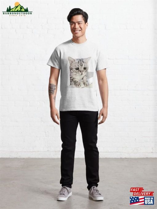 Bad Mood Cat Classic T-Shirt