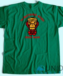 Bape Marvel Iron Man T-Shirt Unisex Custom Tee Shirt Printing
