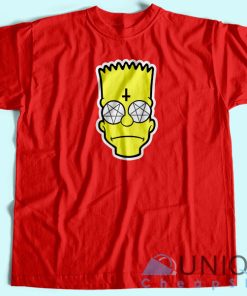 Bart Simpson Satanic T Shirt Size SMLXLXXLXXXL 3