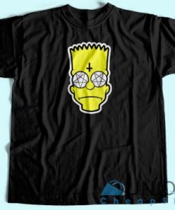 Bart Simpson Satanic T Shirt Size SMLXLXXLXXXL 4