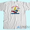 Bart Simpson Skateboard Champion T-Shirt Unisex Custom