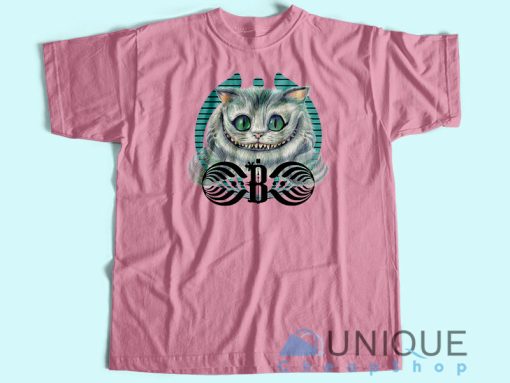 Bassnectar Cheshire Cat T-Shirt Tee Shirt Printing Size S-3XL