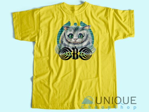 Bassnectar Cheshire Cat T-Shirt Tee Shirt Printing Size S-3XL