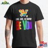 Be You Lgbt Flag Gay Pride Month Lesbian Transgender Rainbow Classic T-Shirt Unisex