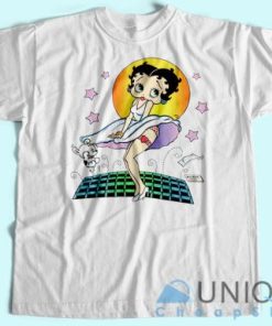 Betty Boop Vintage T-Shirt Unisex Tee Shirt Printing Size S-3XL 3 Betty Boop Vintage T Shirt Unisex Tee Shirt Printing Size S 3XL 4