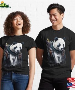 Big Musician Rapper Panda Artwork Classic T-Shirt