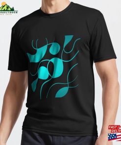 Black Amp Gold Geometry Luxurious Abstraction Active T-Shirt Sweatshirt