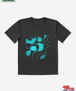 Black Amp Gold Geometry Luxurious Abstraction Active T-Shirt Sweatshirt