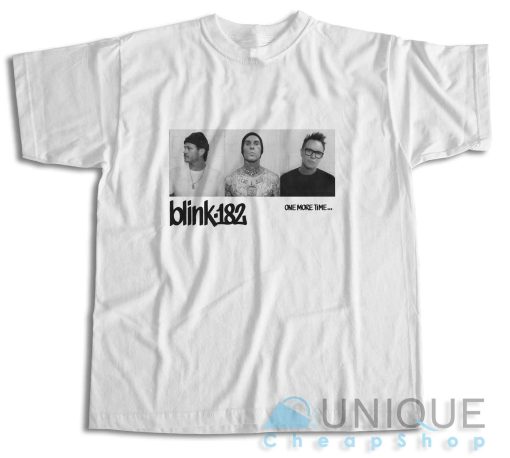Blink 182 One More Time T-Shirt Size S-3XL