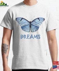 Blue Butterflies Classic T-Shirt Sweatshirt Blue Butterflies Classic T-Shirt Sweatshirt
