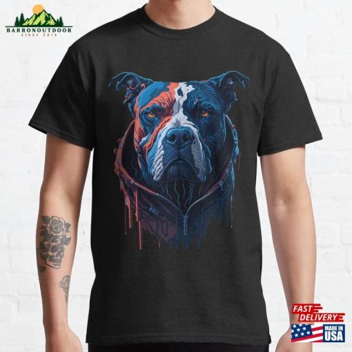 Blue Nose Pit Bull Classic T-Shirt Hoodie