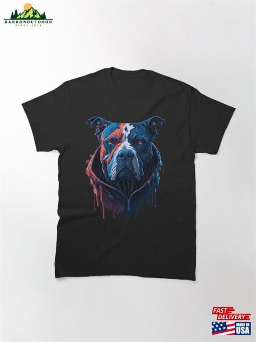Blue Nose Pit Bull Classic T-Shirt Hoodie
