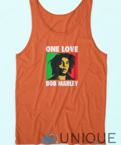 Bob Marley One Love Tank Top Unique Design Graphic Tank Top