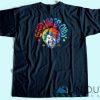 Bob Ross Good Vibes Only T-Shirt Unisex Custom Tee Shirt Printing