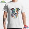 Border Collie Dreamscape Whimsical Surreal Art Classic T-Shirt Hoodie