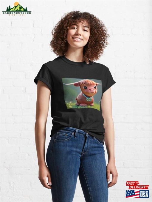 Brawny The Highland Cow Classic T-Shirt