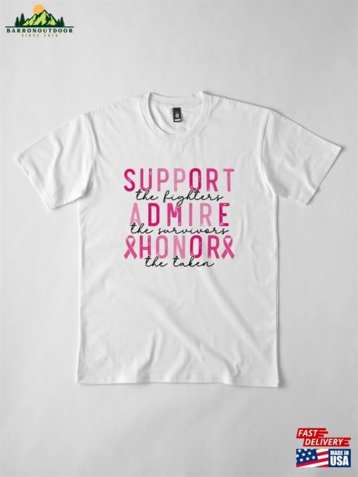 Breast Cancer Support Honor Survivor Classic T-Shirt