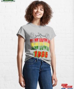 Broken Chains Juneteenth Holiday T Shirt Classic T Shirt Hoodie 3