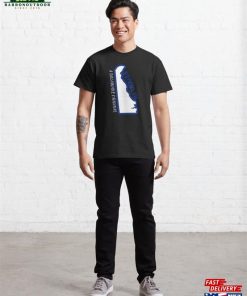 Brooklyn A Delaware Original With Outline Of Classic T Shirt Hoodie 3